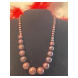 Lovely Wooden Beaded Necklace