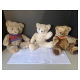 3 Stuffed Teddy Bears