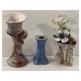 3 Vintage Vases