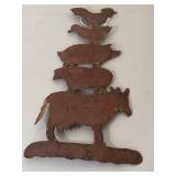 Vintage Metal Wall Hanging (Animals)