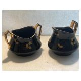 Porcelain Sugar & Creamer Set- Numbered