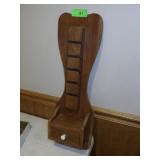 WOODEN WALL MOUNT LETTER & KEY HOLDER 23"