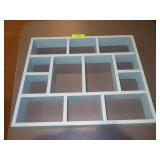 HANDMADE WOODEN SHELF 18 x 21 x 2 1/2