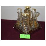 VTG MID CENTURY MODERN CULVER CASTER SET
