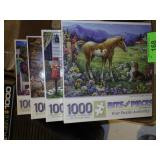 4 JIGSAW PUZZLES