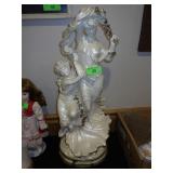 PLASTER STATUE "CAPTIVES" (SEE PICS 4 CONDITTION)>