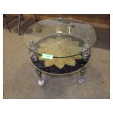 VINTAGE MID CENTURY MODERN TABLE (CORRODED FEET>>>