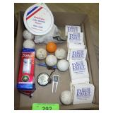 GOLF BALLS, GOLF TEE