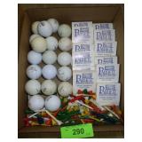 GOLF BALLS &  GOLF TEE