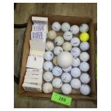 GOLF BALLS & GOLF TEE