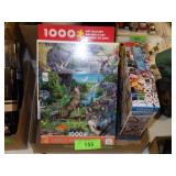 4 JIGSAW PUZZLES