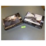 2 JIGSAW PUZZLES (LANCASTER VR-A & THE B STEAM)
