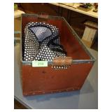 LARGE BIN (25 x 15 x 10) & VINYL BAG