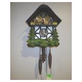 VTG SCHMECKENBECHER SAWMILL CUCKOO CLOCK WEST>>>