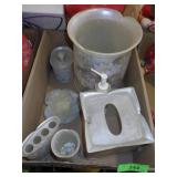 CROSCILL TISSUE COVER, TOOTHBRUSH HOLDER, WASTE>>>