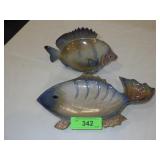 CERAMIC FISH SHAPED DISH, CERAMIC FISH FIGURINE