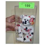 1998 TY BEANIE BABY IN DISPLAY CASE