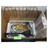 GRILL BRUSHES & TRAYS