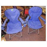 2 FOLDING CHAIRS (NO BAGS)