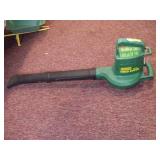 WEED EATER ELECTRIC LEAF BLOWER - TURNS ON