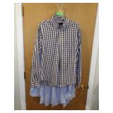 2 MENS DRESS  SHIRTS - RENZO PALANDRI (17) &>>>>