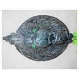 PLASTIC LION FACE 12 x 9 x 5
