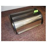 VINTAG MID CENTURY MODERN CHROME BREAD BOX