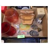 VASES, COLLAPSIBLE APPLE BASKET, WILLOW TREE>>>>>>