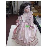 JANIS BERARD PORCELAIN DOLL 27"  **NO SHIPPING >>>