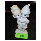 1986 PRECIOUS MOMENTS FIGURINE "LORD HELP US KEEP>
