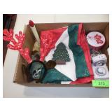 QUILTED CHRISTMAS WALL HANGER, TIMERS, WOODEN>>>>