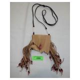 NATIVE AMERICAN BEADED POUCH