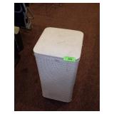 WICKER CLOTHES HAMPER 12 x 12 x 25