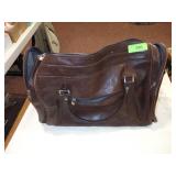 HARAS? LEATHER DUFFLE BAG