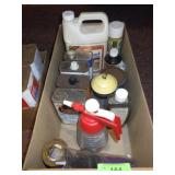 DECK CLEANER, TEAK OIL, GRASS KILLER, SPRAY PUMP