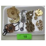 COSTUME JEWELRY - PINS, NECKLACES & TRIFARI >>>>>>