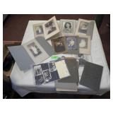 VINTAGE BLACK & WHITE, AND SEPIA PHOTOS & CABINET>