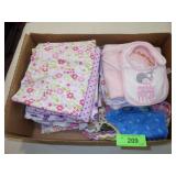 BABY BLANKETS, BIB & BANDANAS