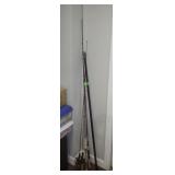 SOUTH BEND RETRACTABLE "CANE" POLE, ASST. FISHING>