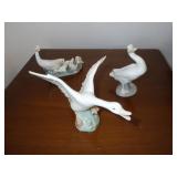 LLADRO DUCKS / GEESE FIGURINES