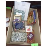 NEEDLEPOINT FRAME, ASST. FRAMES, GREETING CARDS>>>