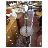 VINTAGE FLOOR LAMP W/ TABLE