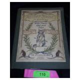 VINTAGE BOOK - MOTHER GOOSE MELODIES SIGNED 1935