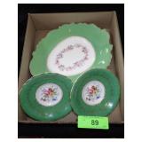 VINTAGE BOWLS & PLATE