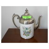 VTG GRANITEWARE / ENAMELWARE & PEWTER? COFFEE POT