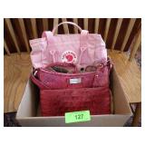 2 PURSES, MINI BACKPACK