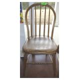 PRIMITIVE BENTWOOD BOW BACK CHAIR