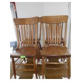 4  ARROWBACK CHAIRS