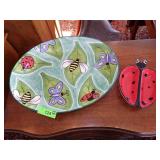 2001 CLAY ART BUZZ AROUND CHIP & DIP SET