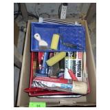 PAINTING SUPPLIES- BRUSHES, ROLLERS, PAINT PANS